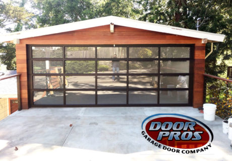 modern garage door style