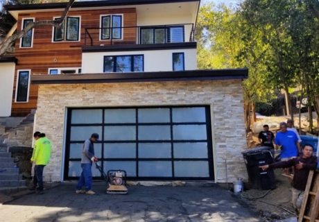 modern garage door style