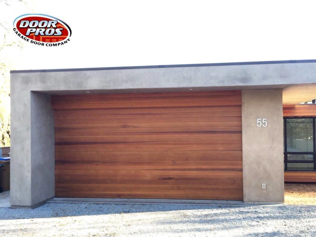 reserve wood garage door style