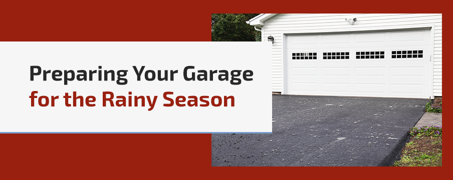 How to weatherproof a garage door for rainy seasons?